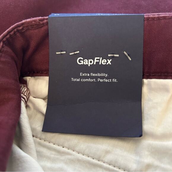 Gap 10" GapFlex Essential Khaki Shorts Sz.30 NWT - Picture 7 of 8